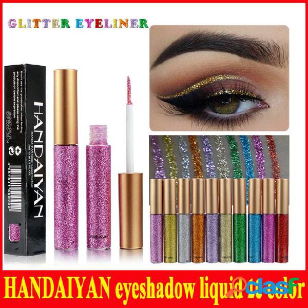 Handaiyan glitter liquid eyeliner pen eye shadow liquid 10