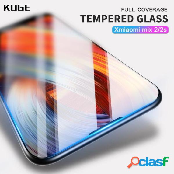 High quality full cover tempered glass for xiaomi mi mix 2