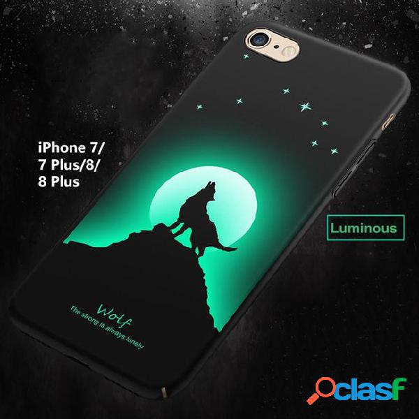 High quality luminous case for iphone 6 6s 7 8 plus x 7