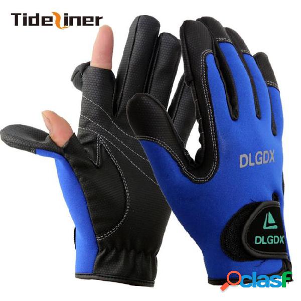 High quality men full finger gloves sport fishing eldiven