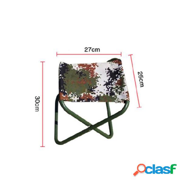 High quality outdoor camouflage folding stool chair camping
