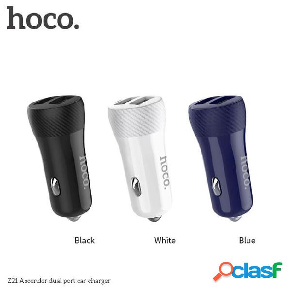 Hoco z21 ascender dual port mini usb car charger for ipx lg