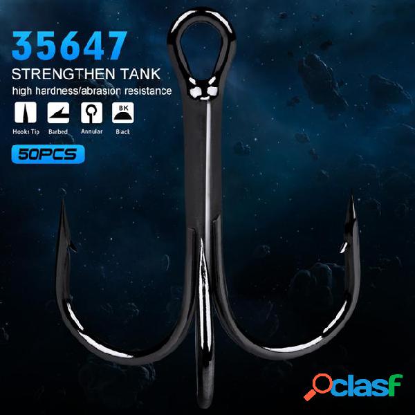 Hooks 50pc fishhook fishing hook high carbon steel hook