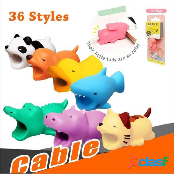 Hot cable animal bite 36styles cable protector accessory toy