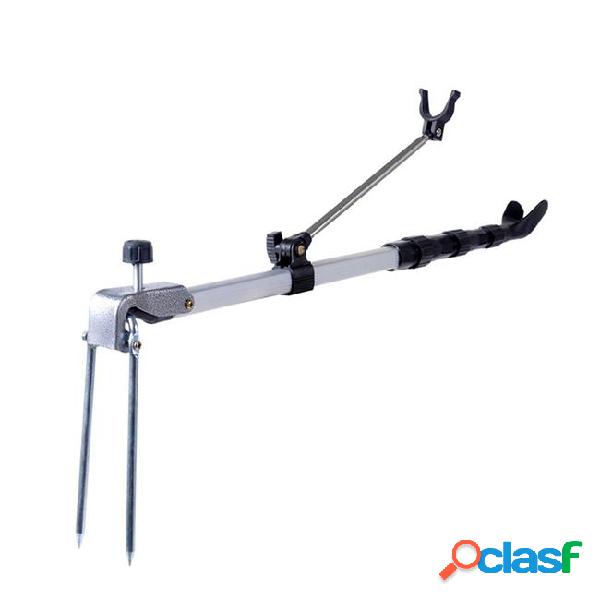Hot fishing pole holder rod stand bracket angle adjustable