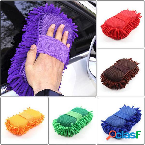 Hot sale 1pc car wash double-sided waterproof chenille