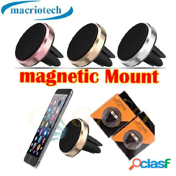 Hot sale magnetic car cell phone holder mini air vent mount