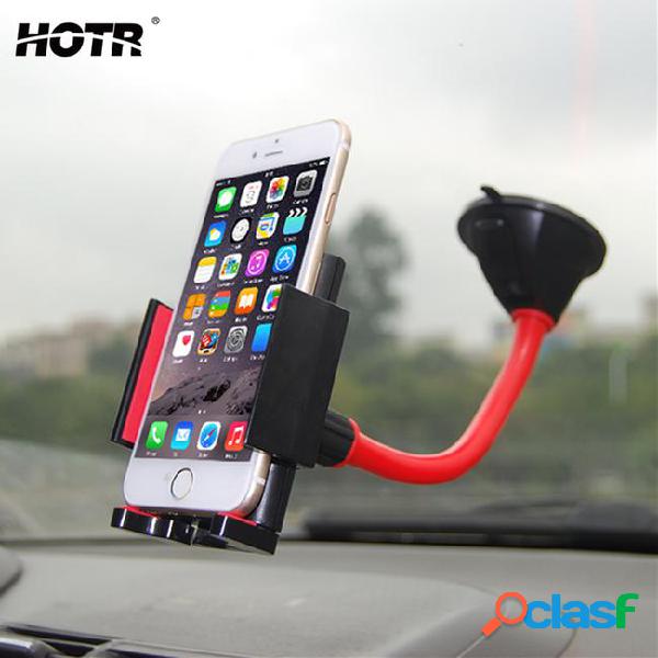 Hotr auto car phone holder windshield dashboard mobile phone