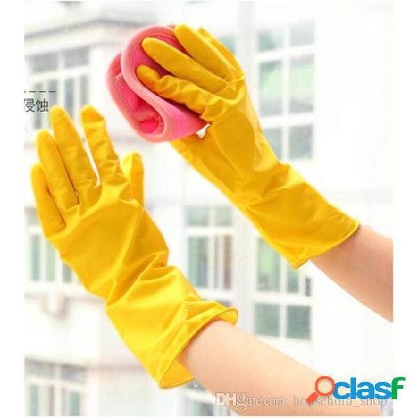 Household gloves rubber for cleaning durable dishwashing