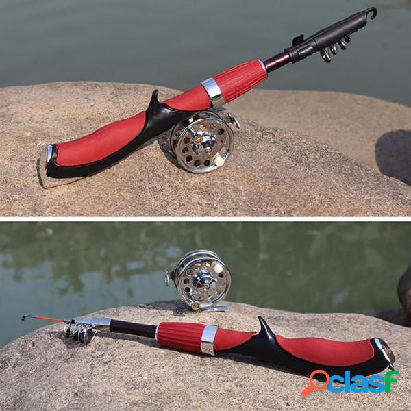 Ice fishing rod protable carbon spinning casting fishing