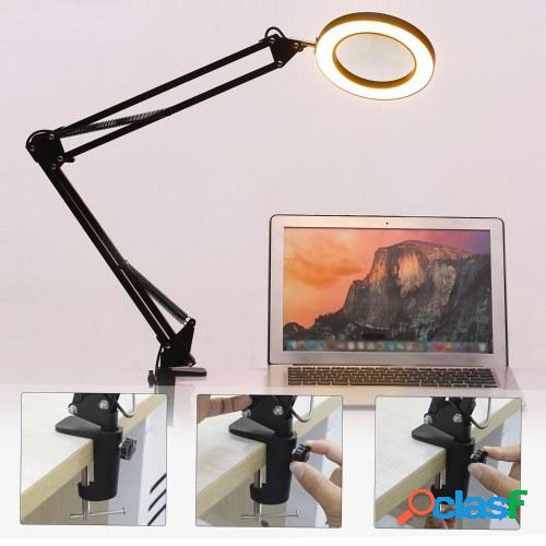 Iluminación LED 5X Lámpara de aumento con abrazadera Manos