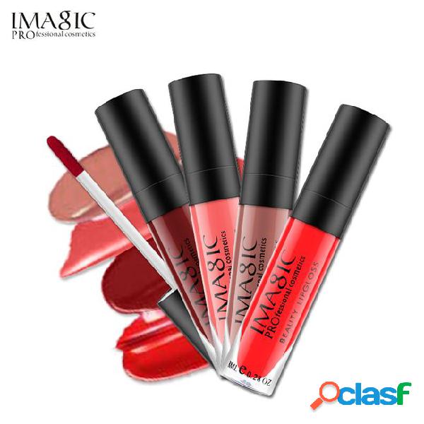 Imagic matte lipgloss waterproof gloss beauty makeup lip
