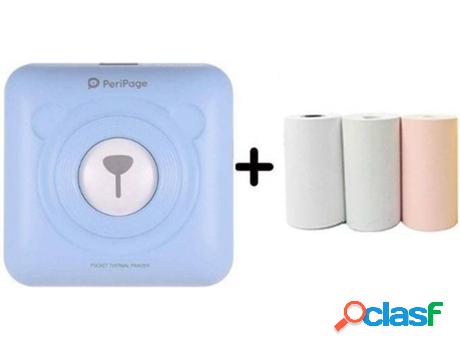 Impresora Portátil Bluetooth Pocket Printer para Impresión