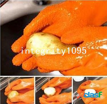 Instant vegetable peeling gloves potato tater oranger peeler