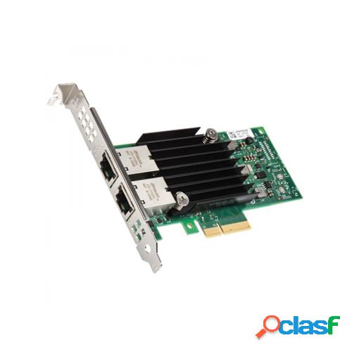 Intel x550-t2. 2x rj45 10gbe. pcie x4. bulk.