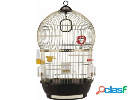 Jaula para Pájaros FERPLAST (Negro - 40x65cm)