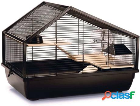 Jaula para Roedores BEEZTEES Boas (Negro - 58 x 48 x 43.5 cm