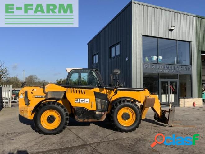 Jcb 535-140 hi-viz telehandler (st15577)