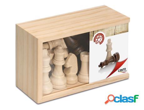 Jogo de Mesa CAYRO Set Of Chess Pieces - King 7,62 Cm Of