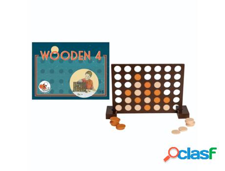 Jogo de Mesa EGMONT TOYS Wooden 4 (4 Anos)