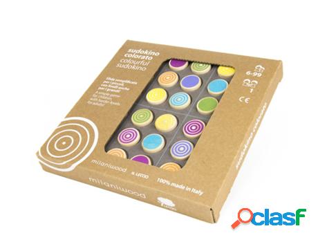 Jogo de Mesa MILANIWOOD Colorful Sudokino (6 Anos)