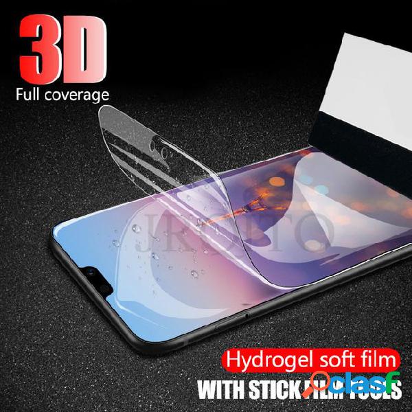 Jrqito 3d full cover hydrogel film for huawei p20 pro p20