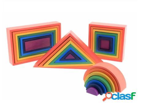 Juego Didáctico TICKIT (Madera - Azul - 39 x 31 x 5 cm)