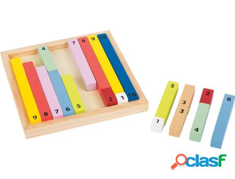 Juego Educativo SMALL FOOT COMPANY (Madera - Beige - 17 x 17