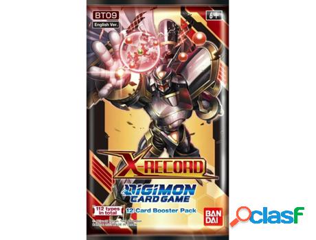 Juego de Cartas BANDAI Digimon Card Game X Record Booster