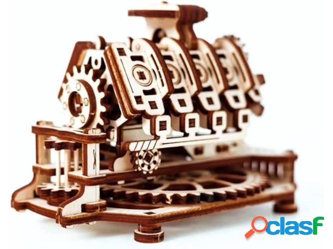 Juego de Construcción WOODEN CITY Maqueta de Motor de