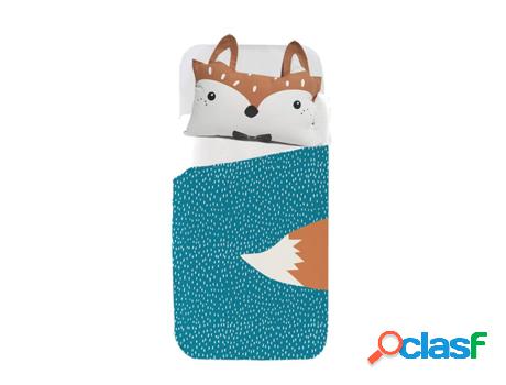 Juego de Funda Nórdica Infantil SOKIOS Fox (100 x 120 -