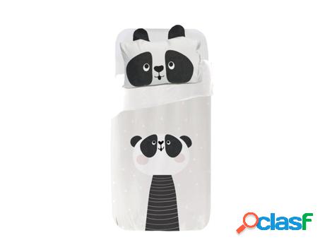 Juego de Funda Nórdica Infantil SOKIOS Panda (110 x 140 -