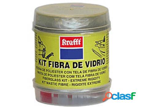 Kit KRAFFT FLUIDS Fibra De Vidrio Masilla De Poliester Tela