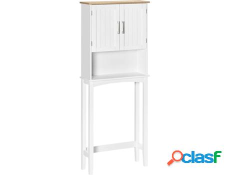 Kleankin Mueble Sobre Inodoro Armario Alto Para Lavadora Con