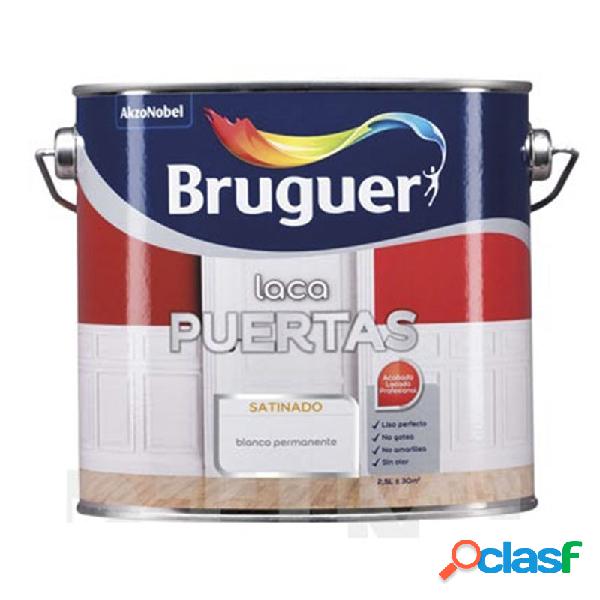 Laca para puertas bruguer blanco permanente 2.5 l