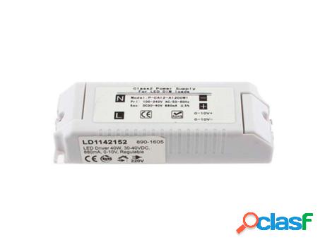 Led Driver Tuv Dc30-40V/40W/880Ma Regulable 0-10V Regulable