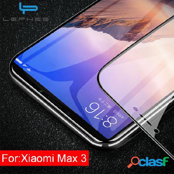 Lephee glass for xiaomi mi max 3 screen protector mi max 3