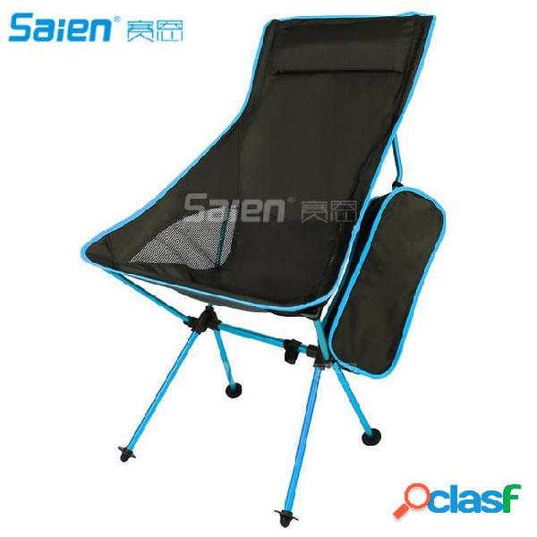 Lightweight portable chair outdoor folding backpacking