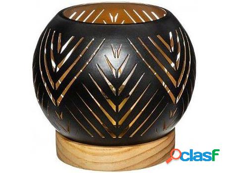 Lámpara De Mesa HOGAR Y MÁS Led Africana (metal)