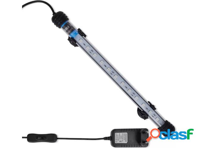 Lámpara LED para Peces VIDAXL (Azul - 28cm)