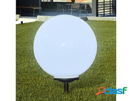 Lámpara de Camino VIDAxL de Jardín Led 50 cm con Pincho de