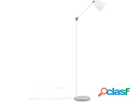 Lámpara de Pie Chanza (Blanco - Metal -15x15x165 cm)