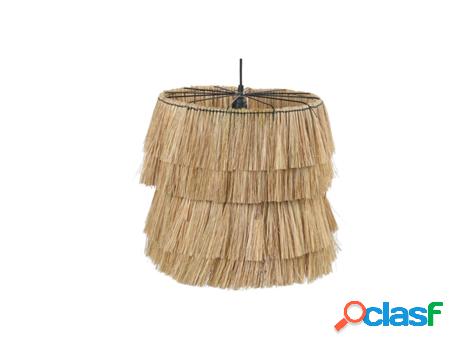 Lámpara de Techo DKD HOME DECOR Natural Metal 40 W Jute 40