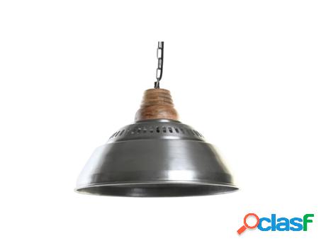 Lámpara de Techo DKD HOME DECOR Prateado Castanho Ferro