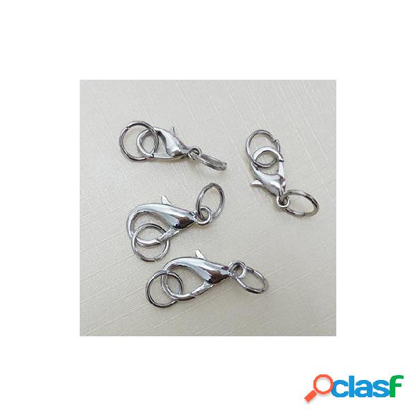 Lobster clasps claw jump ring jewelry making trigger split