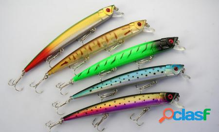 Lot 20 fishing lures crankbait hooks 17g/15.5cm