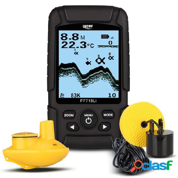 Lucky ff718lid portable fish finder fishing gear
