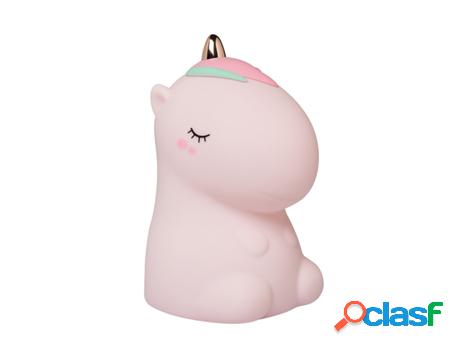 Luz Quitamiedos LITTLE L (Silicona - Rosa - 10,1 x 12 x 17,3