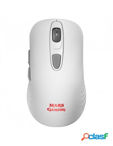 MOUSE MARS GAMING WIRELESS MMW OPTICO 3200DPI 6 BOTONES RGB