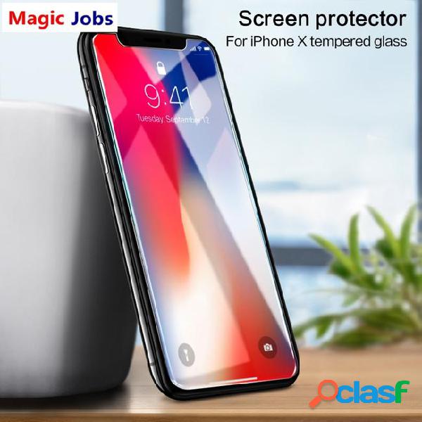 Magic_jobs tempered glass for iphone x full cover screen
